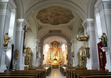 Kirche Schnaittenbach Bild von innen