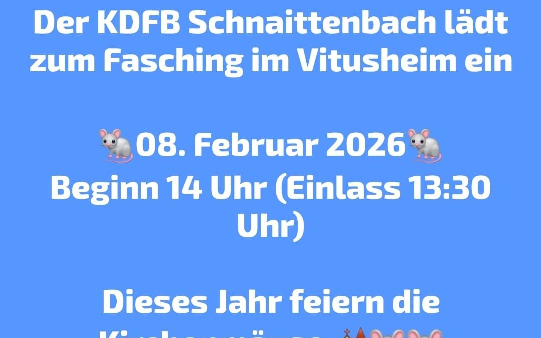 Bunter Faschingsnachmittag