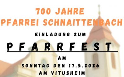 Einladung zum Pfarrfest