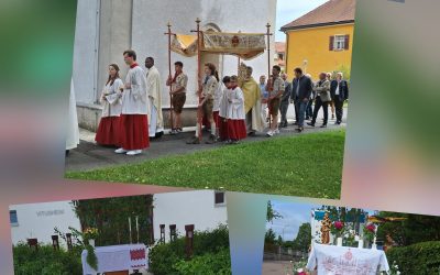 Fronleichnamsfeier in St. Vitus: Gottesdienst, Prozession und Blumenteppiche – Ausdruck bayerischer Kultur
